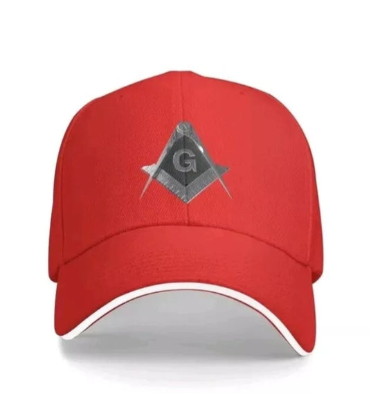 Masonic Freemason Hat - Red