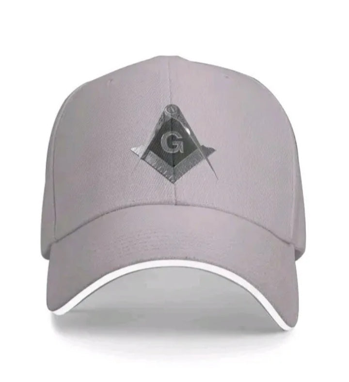 Grey masonic hat