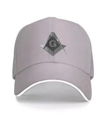 Masonic Freemason Hat - Grey