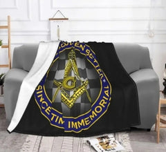 Masonic Freemason Blanket 60"×50"