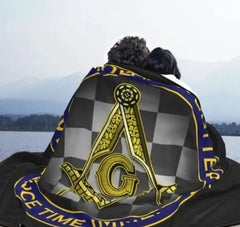 Masonic Freemason Blanket 60"×50"