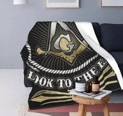 Masonic Freemason Blanket 60"×50"