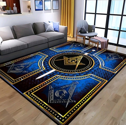 Masonic Rug  79"×63"