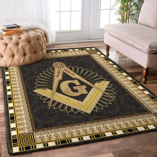 Masonic Rug  79"×63"