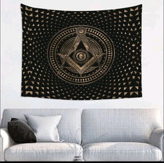 Masonic Throw / Tapestry 28"× 37"