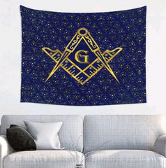 Masonic Throw / Tapestry 28"× 37"