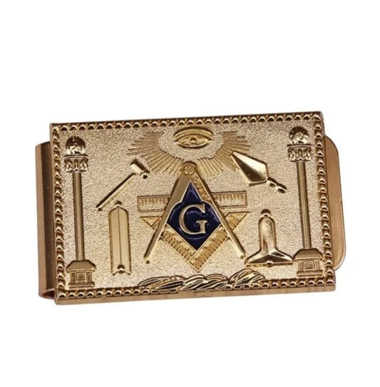 (Lot of 10) Masonic Money Clips